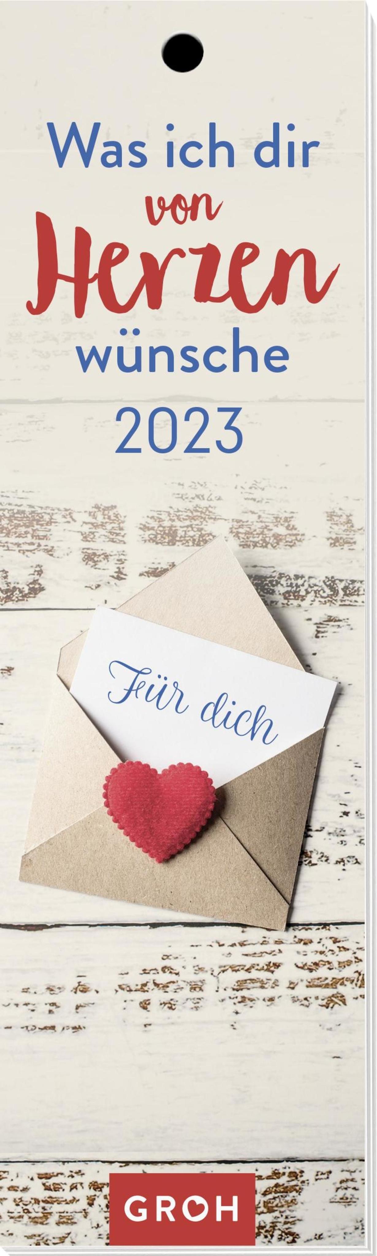 WAS ICH DIR von Herzen wünsche 2023, Groh Verlag EUR 9,48 PicClick DE