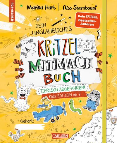 #buch4you: Dein unglaubliches Kritzel-Mitmach-Buch