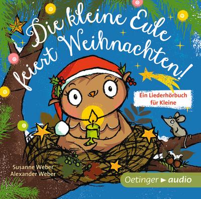 Die kleine Eule feiert Weihnachten (CD)  Ungekürzte Lesung mit Musik, ca. 30 min.  Ill. v. Jacobs, Tanja  Deutsch