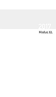Taschenkalender Modus XL geheftet Einlage 2017