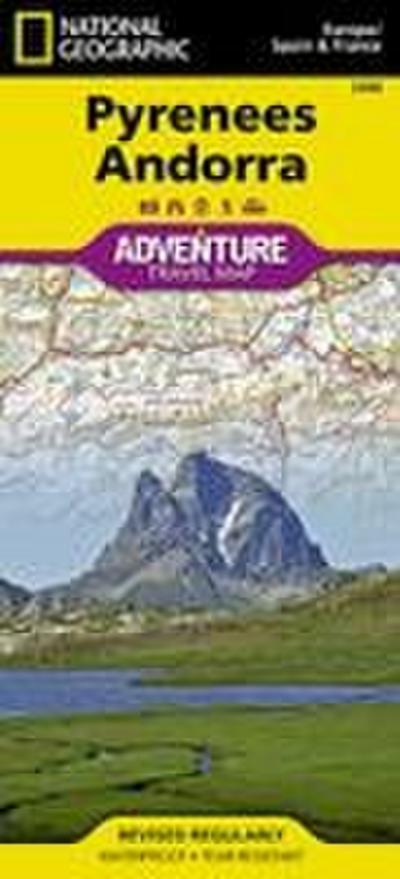 Pyrenees and Andorra Map