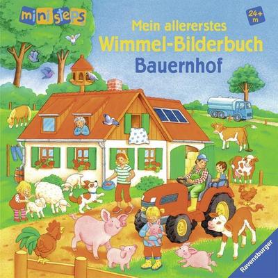 ministeps Bücher: Mein allererstes Wimmel-Bilderbuch: Bauernhof: Ab 24 Monaten