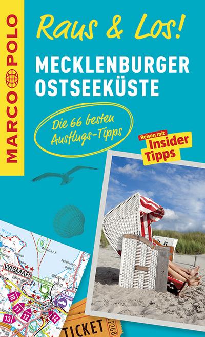 MARCO POLO Raus & Los! Mecklenburger Ostseeküste: Das Package für unterwegs: Der Erlebnisführer mit großer Erlebniskarte