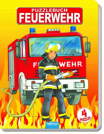 Trötsch Feuerwehr Puzzlebuch: Beschäftigungsbuch Entdeckerbuch Puzzlebuch