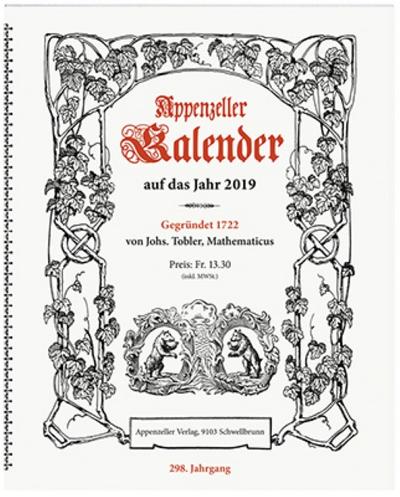 Appenzeller Kalender 2019: mit Behördenverzeichnis AI/AR/SG/TG