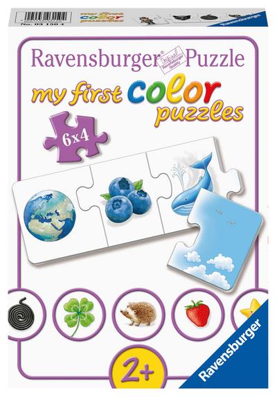 Ravensburger Kinderpuzzle - 03150 Farben lernen - my first color puzzle mit 6x4 Teilen - Puzzle für Kinder ab 2 Jahren