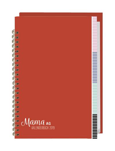 Mama AG Familienplaner Buch A6 - Kalender 2019
