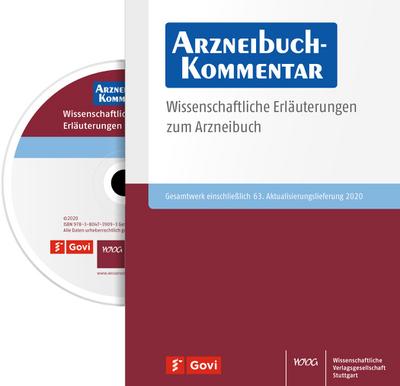 Arzneibuch-Kommentar DVD/Online VOL 63: Wissenschaftliche Erläuterungen zum Arzneibuch