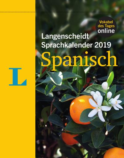 Langenscheidt Sprachkalender 2019 Spanisch - Abreißkalender