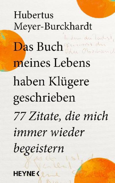 Das Buch meines Lebens haben Klügere geschrieben