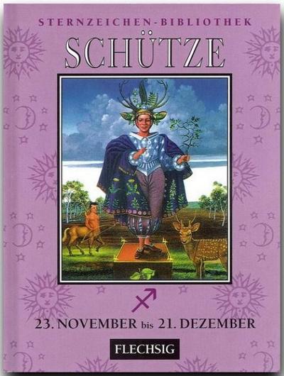 SCHÜTZE - Ein kleines, bibliophiles STERNZEICHEN-Büchlein von FLECHSIG