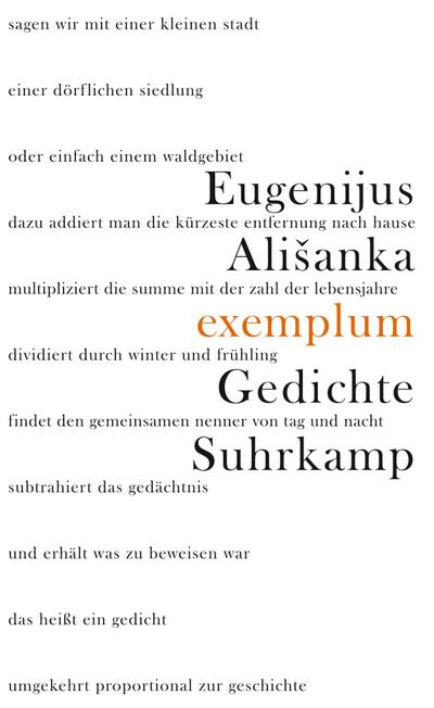 Exemplum: Gedichte