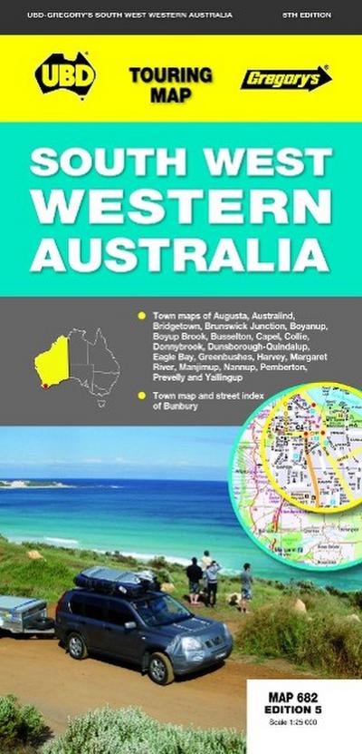 South West Western Australia 682  1 : 25 000 (Touring Map)