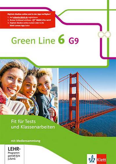 Green Line 6 G9. Fit für Tests und Klassenarbeiten mit Lösungsheft und Mediensammlung Klasse 10