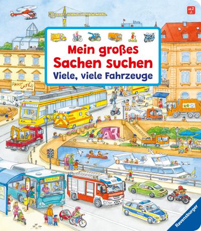 Mein großes Sachen suchen: Viele, viele Fahrzeuge