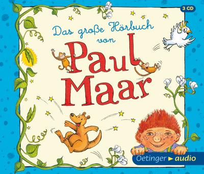 Das große Hörbuch von Paul Maar (3CD): Ungekürzte Lesung, 180 Min.