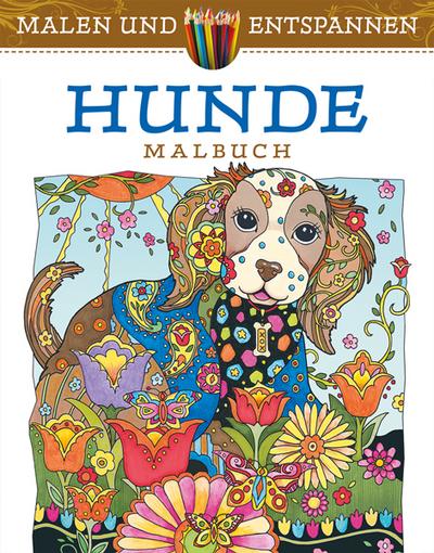 Malen und entspannen: Hunde