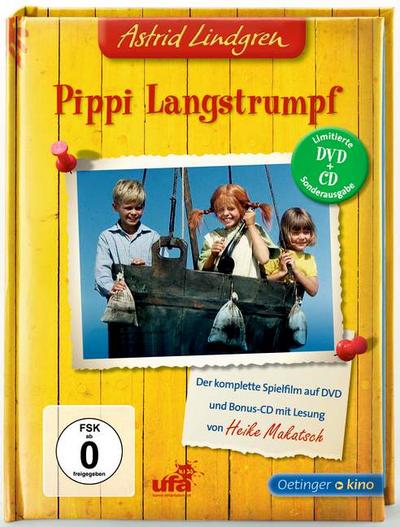 Pippi Langstrumpf SA (DVD + CD): mit Audio CD