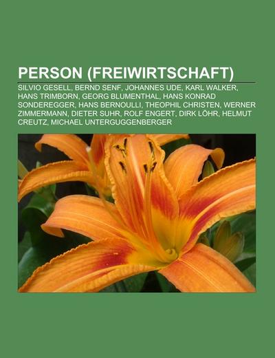 Person (Freiwirtschaft)