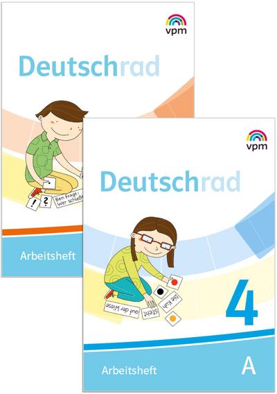 Deutschrad 3/4. Arbeitshefte Paket Klasse 3/4