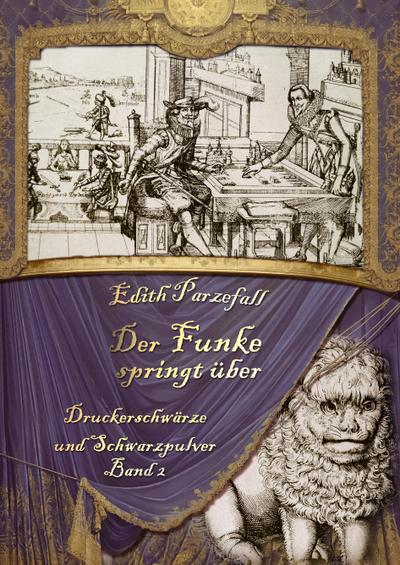 Der Funke springt über (Druckerschwärze und Schwarzpulver)