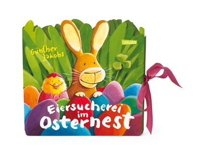 Eiersucherei im Osternest: Mein Oster-Such-Spaß-Leporello