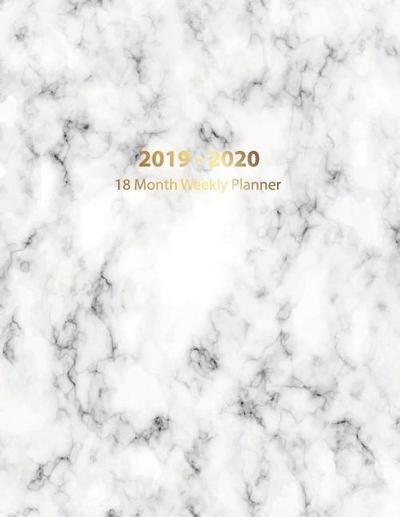 18 Month Weekly Planner 2019 - 2020: Academic Agenda Planner Daily Weekly Organizer Time Management Schedule for Teacher, Student, College, Education, ... July 2019 through December 2020, Band 3)