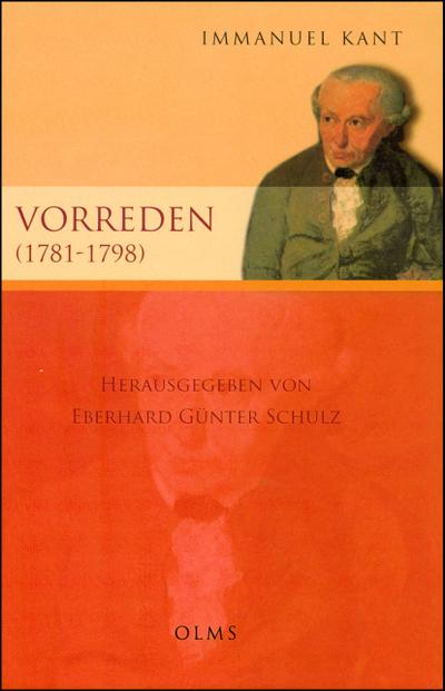 Vorreden (1781-1797)