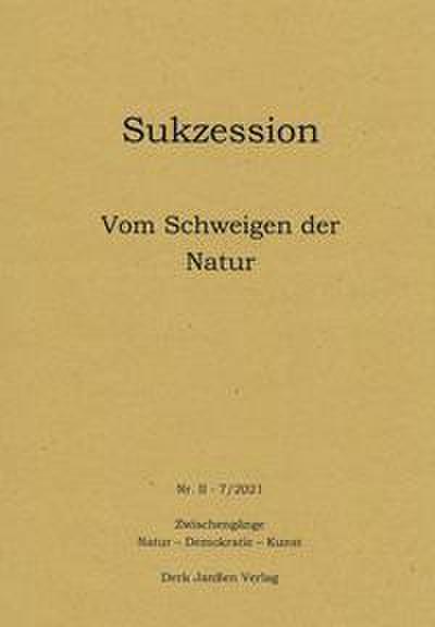 Vom Schweigen der Natur
