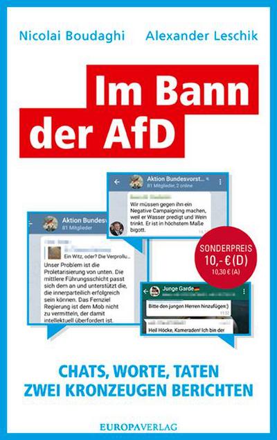 Im Bann der AfD: Chats, Worte, Taten  Zwei Kronzeugen berichten