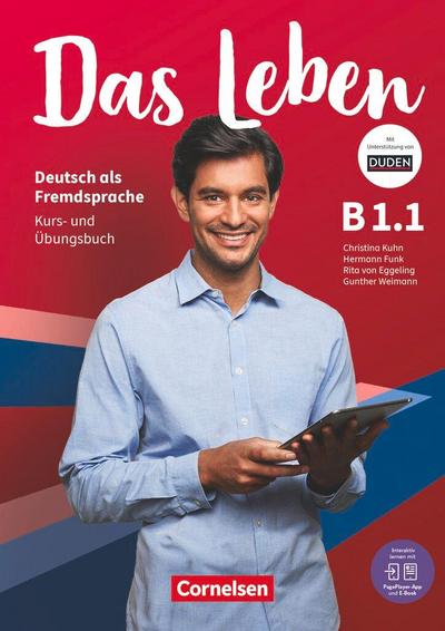 Das Leben - Deutsch als Fremdsprache - Allgemeine Ausgabe - B1: Teilband 1. Kurs- und Übungsbuch - Mit PagePlayer-App