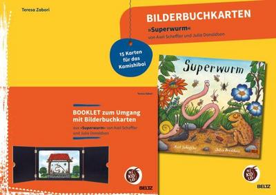 Bilderbuchkarten ’Superwurm’ von Axel Scheffler und Julia Donaldson