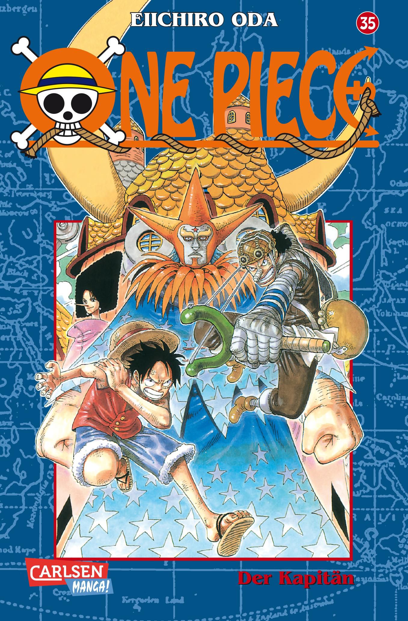 One Piece 35. Der Kapitän - Eiichiro Oda -  9783551757258 - 第 1/1 張圖片