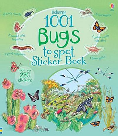 1001 Bugs to Spot Sticker Book (1001 Things)