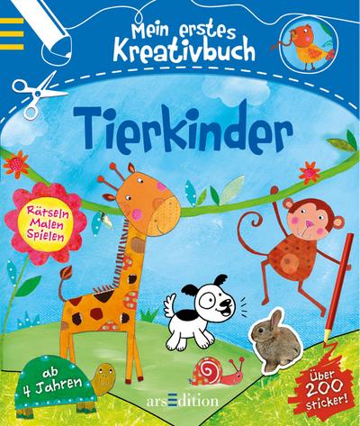 Mein erstes Kreativbuch Tierkinder