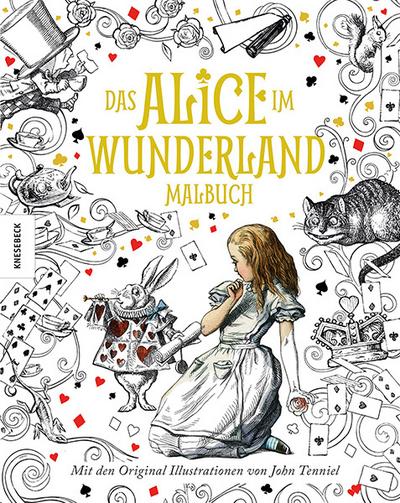 Das Alice im Wunderland Malbuch
