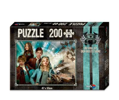 Noris Spiele 606031243 - V8 Puzzle Du willst der Beste sein - Team, 200 Teile