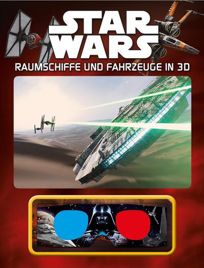 Star Wars Raumschiffe und Fahrzeuge in 3D  Deutsch  Zahlreiche farbige Abbildungen, mit 3D-Brille und Cover-Wackelbild  ACHTUNG! Für Kinder unter 3 Jahren nicht geeignet. Erstickungsgefahr durch verschluckbare Kleinteile.