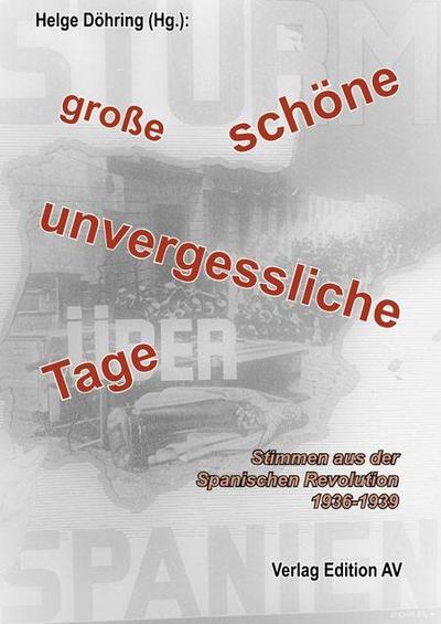 "große, schöne, unvergessliche Tage"