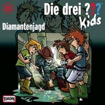 Die drei ??? Kids 28. Diamantenjagd (drei Fragezeichen) CD