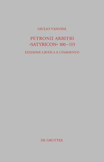 Petronii Arbitri "Satyricon" 100-115