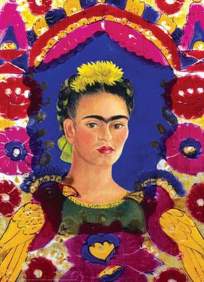 Selbstbildnis - der Rahmen von Frida Kahlo 1000 Teile