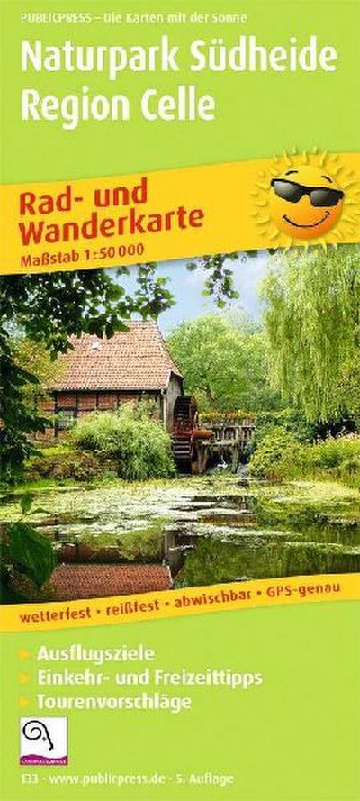 Naturpark Südheide - Region Celle 1:50 000