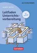 Leitfaden Unterrichtsvorbereitung