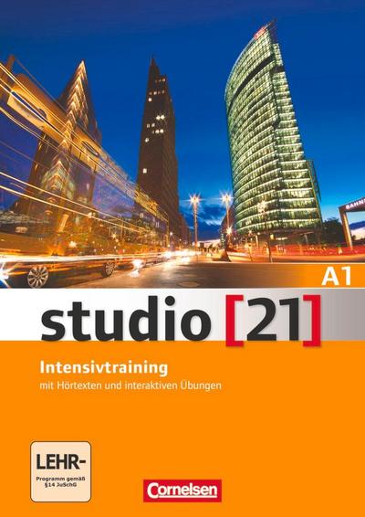 studio [21] Grundstufe A1: Gesamtband. Intensivtraining mit Audio-CD und Lerner-DVD-ROM