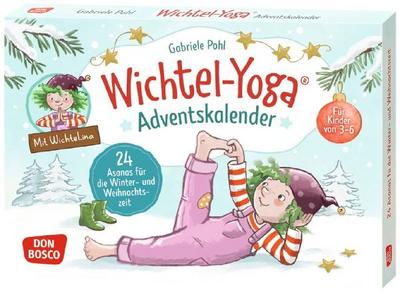 Wichtel-Yoga-Adventskalender. 24 Asanas für die Winter- und Weihnachtszeit