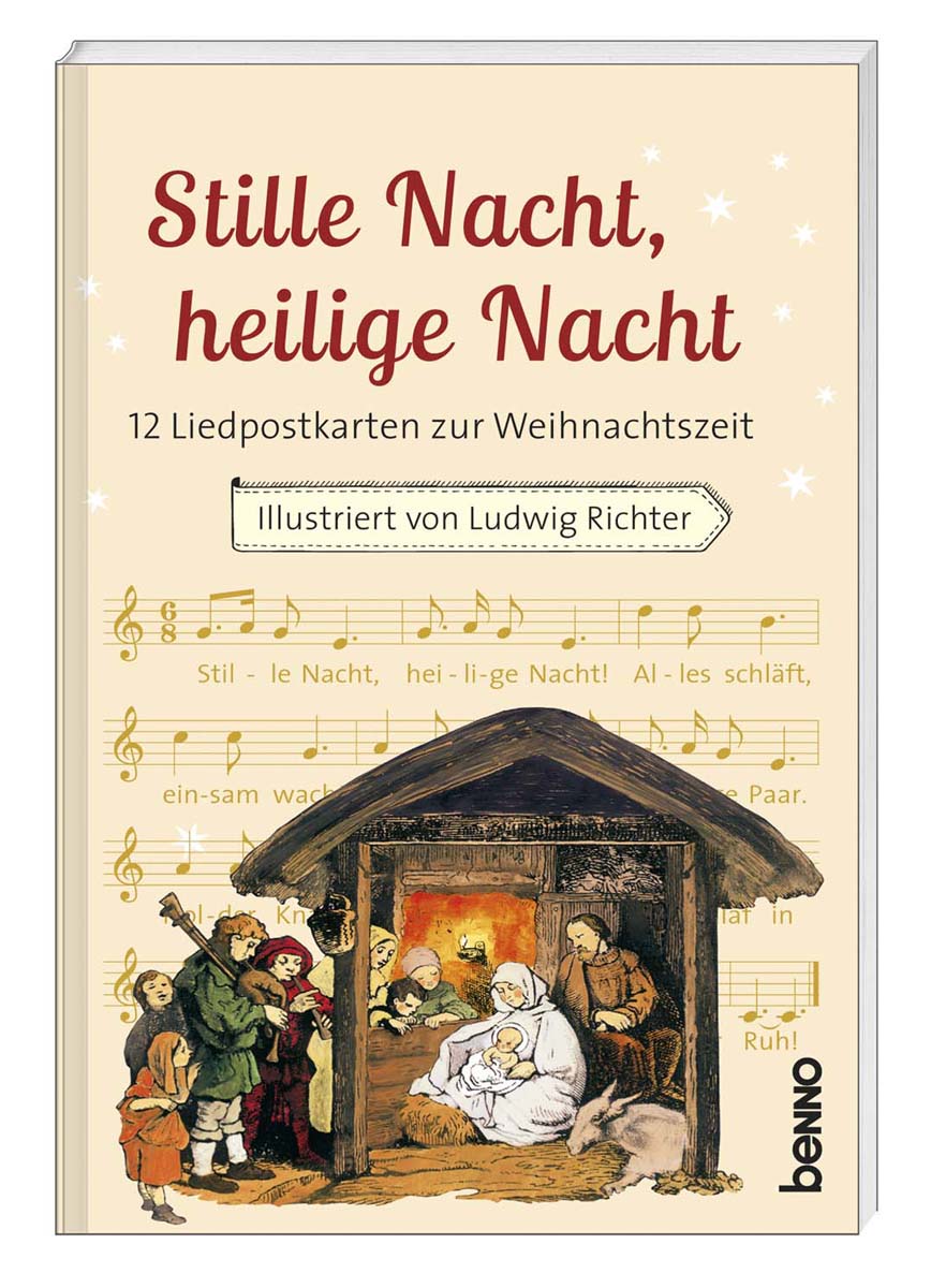 NEU Postkartenbuch 'Stille Nacht, heilige Nacht' Kontrapunkt Satzstud... 244884 - Bild 1 von 1