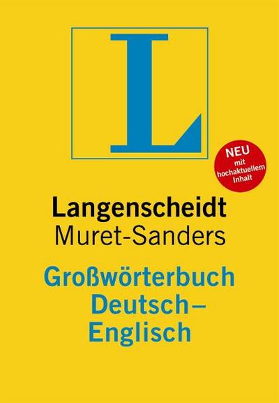 Langenscheidt Muret-Sanders Großwörterbuch Englisch: Deutsch-Englisch (Langenscheidt Großwörterbücher)
