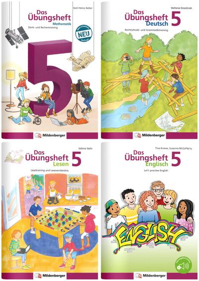 Sicher ins 6. Schuljahr - Rechnen - Schreiben - Lesen - Grammatik - Englisch · Klasse 5/ 4 versch. Bände