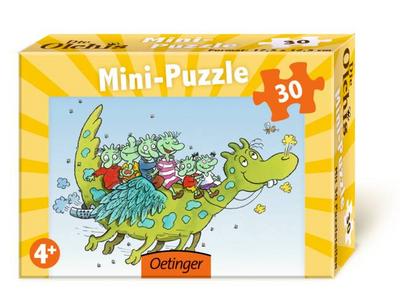 Die Olchis Mini-Puzzle Motiv: Feuerstuhl: 30 Teile